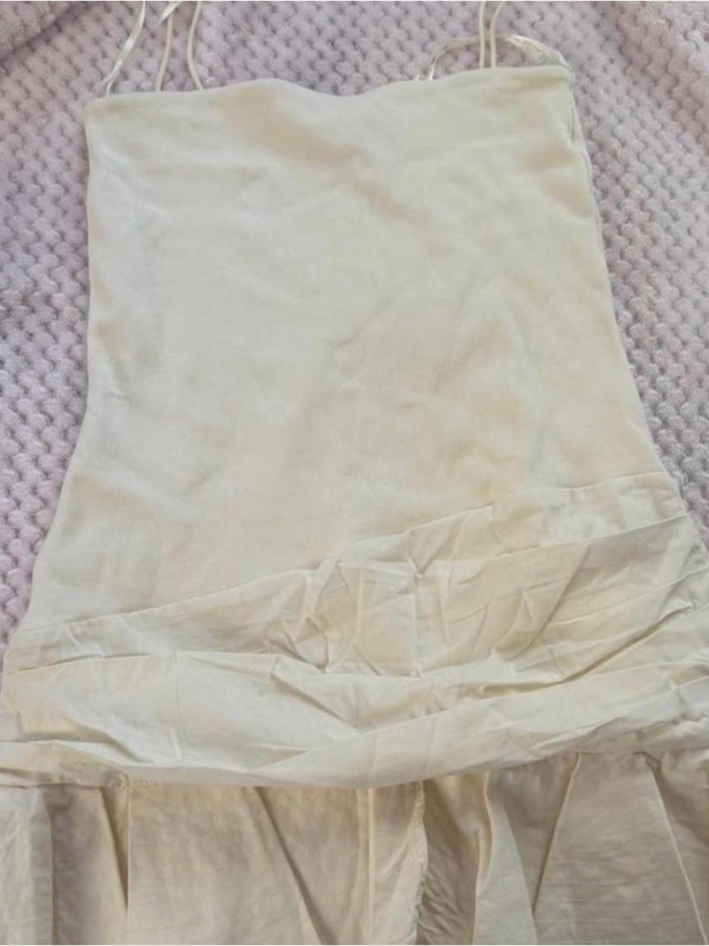 Zara Cream Mini Dress